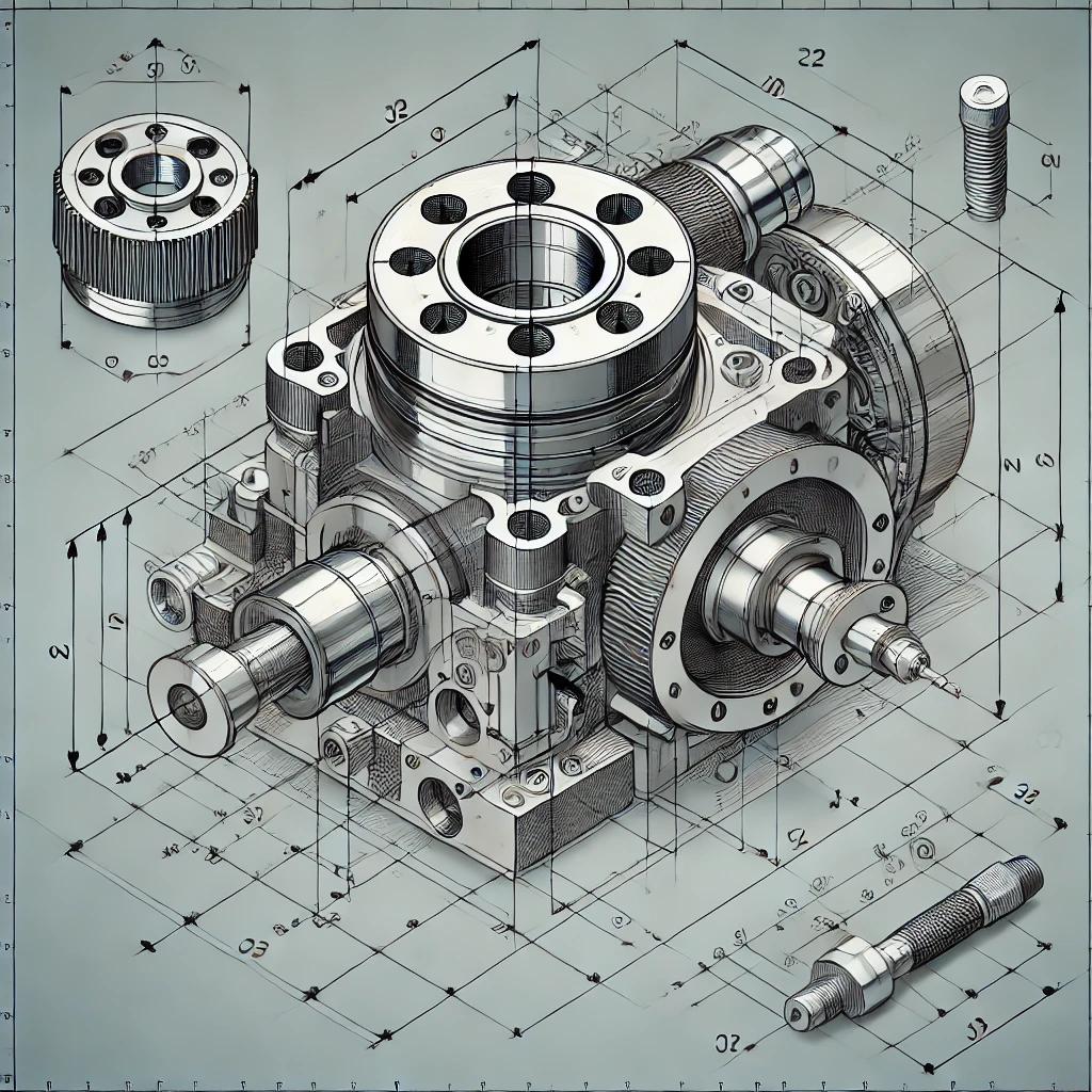 High-precision 2D & 3D CAD Drawings